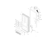 Frigidaire Freezer Outer Door Panel 297316703