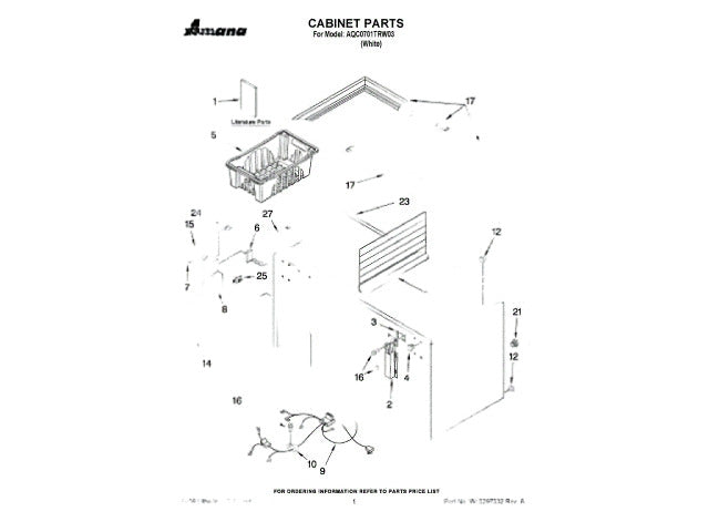 Whirlpool Freezer Trim-Brkr 4-82336-001