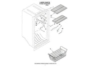 Whirlpool Freezer Wire Shelf 4-82977-002