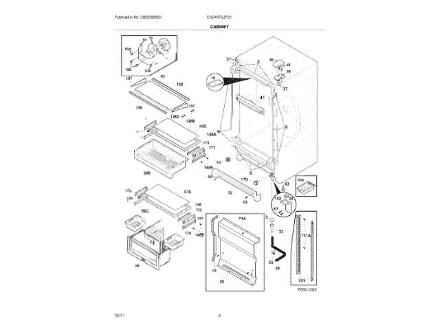 Frigidaire Freezer Valve 297280403