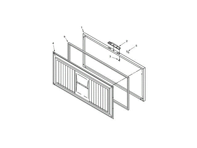 Whirlpool Freezer Handle 4-35663-032
