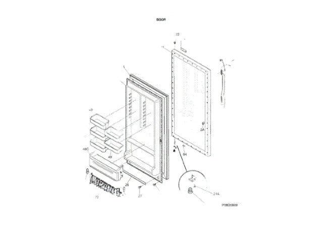 Frigidaire Freezer Screw 297347900