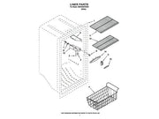 Whirlpool Freezer Diffuser 4-82573-002
