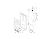 Frigidaire Freezer Handle 297437721