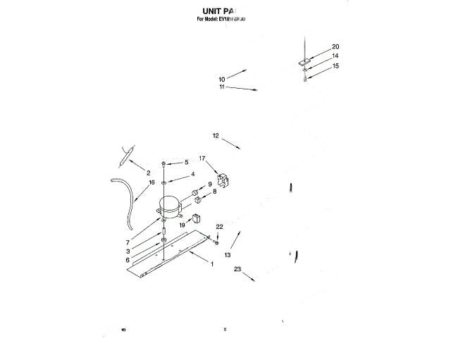 Whirlpool Freezer Evaporator 4-82417-001