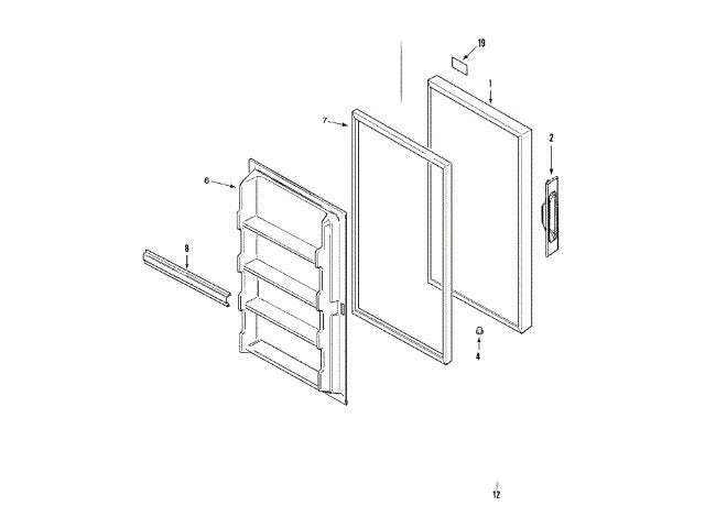 Whirlpool Freezer Panel-Ext WP4390870