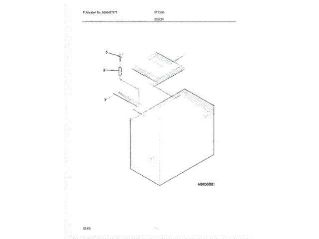 Frigidaire Freezer Lid 216620604