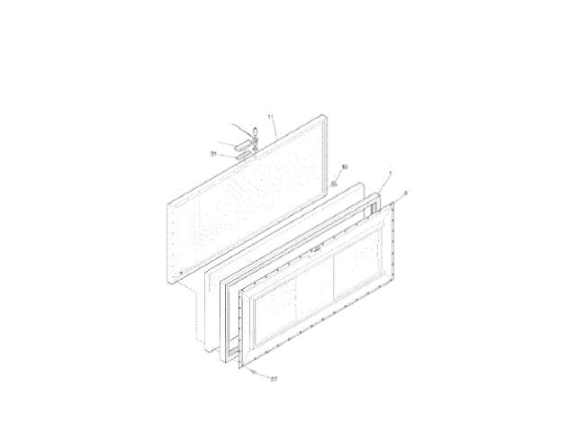 Frigidaire Freezer Lid 216061504