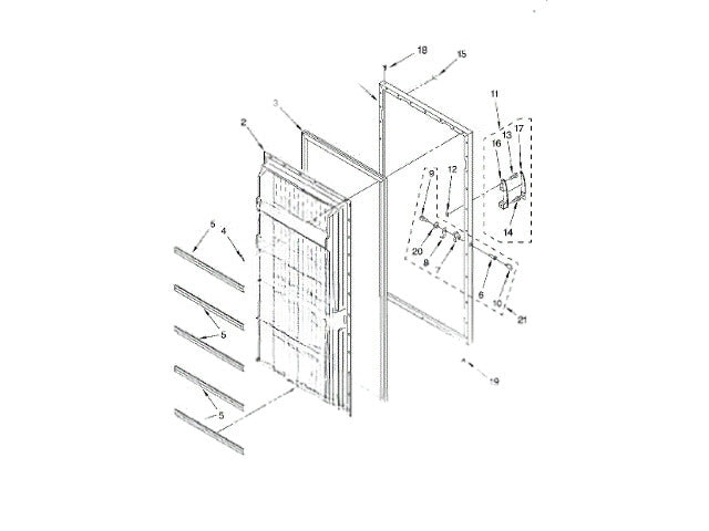 Whirlpool Freezer Interior Panel 4390609
