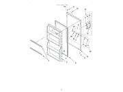 Whirlpool Freezer Interior Door 4390612