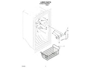 Whirlpool Freezer Bracket 4390626