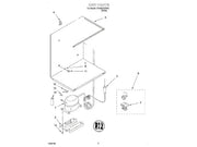 Whirlpool Freezer Evaporator 4312546