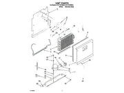Whirlpool Freezer Compressor Pan (black and Stainless Steel Models) 4390764