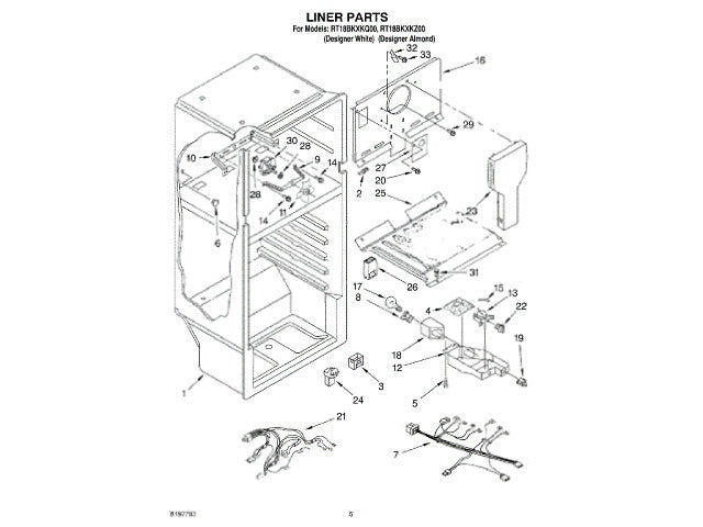 Whirlpool Freezer Rivet 939962