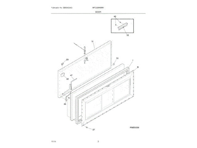 Frigidaire Freezer Harness-Lid 216808600