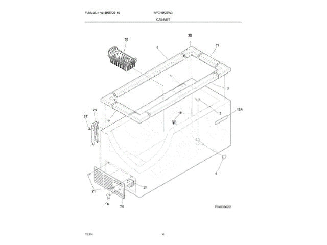 Frigidaire Freezer Energy Guide 216794208