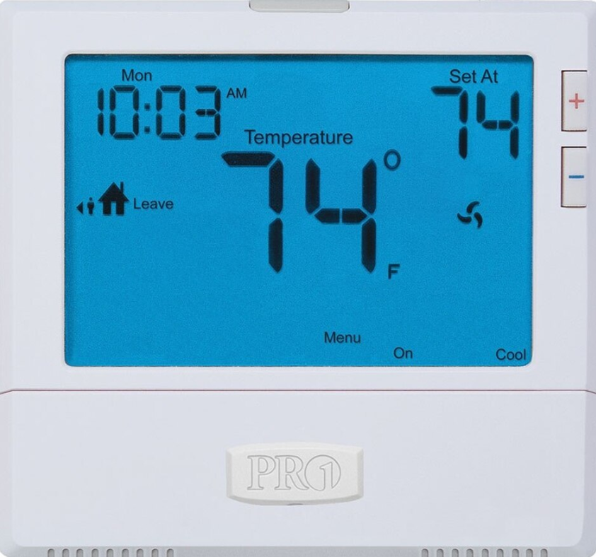 Pro1 T805 Programmable Thermostat (GE/HP: 1H/1C)