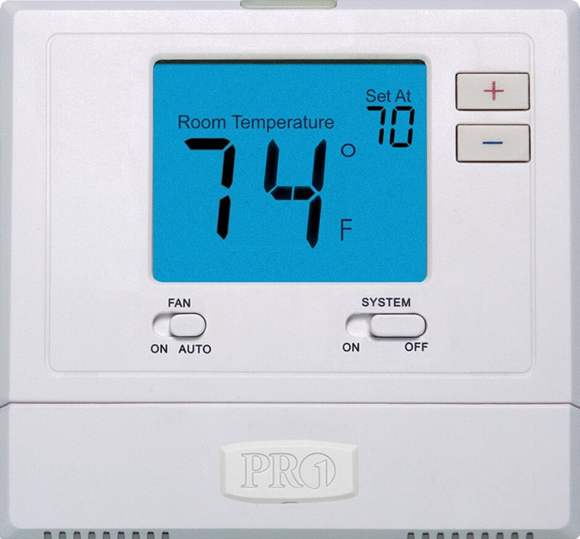 Pro1 T771 Non-Programmable Thermostat (GE: 1H or 1C)