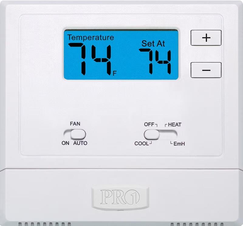 Pro1 T621-2 Non-Programmable Thermostat (HP: 2H/1C) - PD411096-1PK