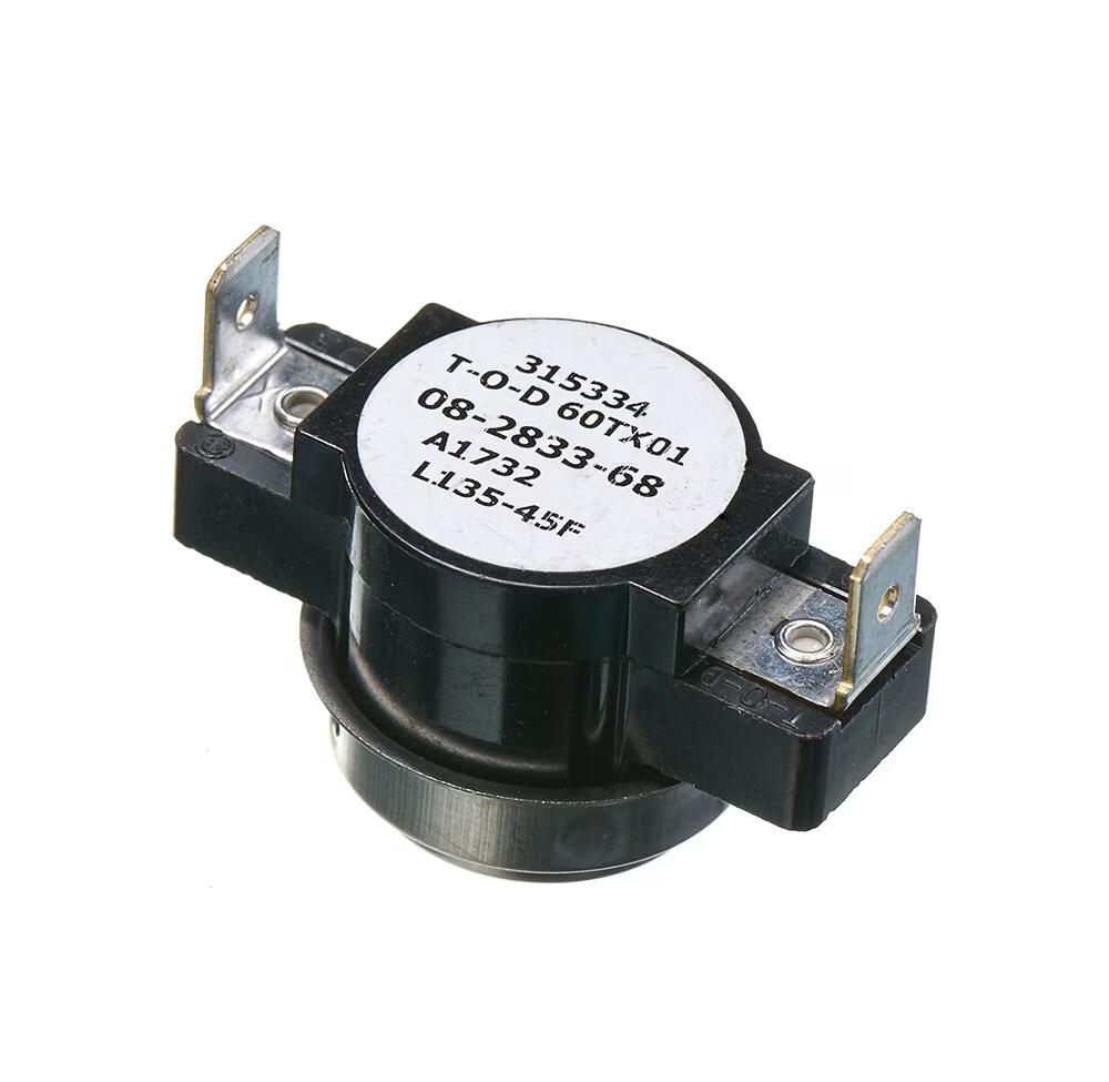 Rheem Limit Switch - Normally Closed, Close at 90F, Open at 135F, Auto Reset, 230VAC - PD425123