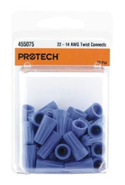 Twist-On Wire Connector - 22-14 AWG, Blue (50 Pack)