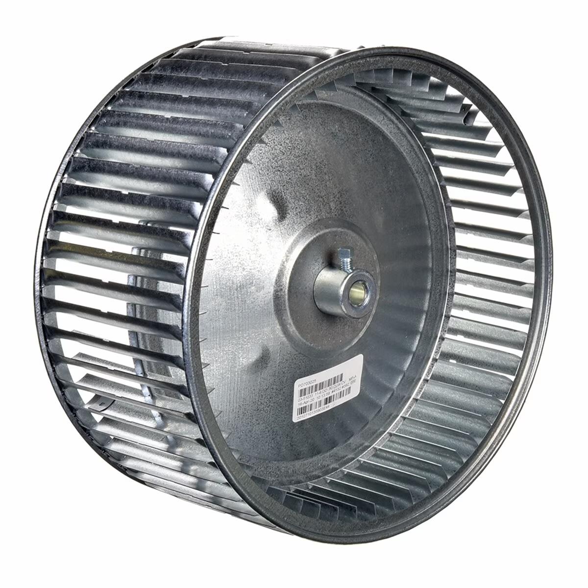 Rheem CW Blower Wheel - 11-15/16 x 6-1/16 in., 1-1/8 in. Hub length, Convex Disc - PD703025