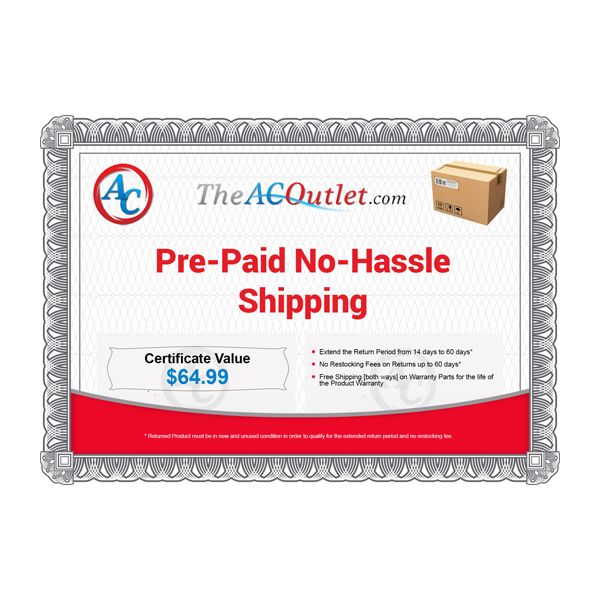 Prepaid No-Hassle Shipping ($300 and Up)