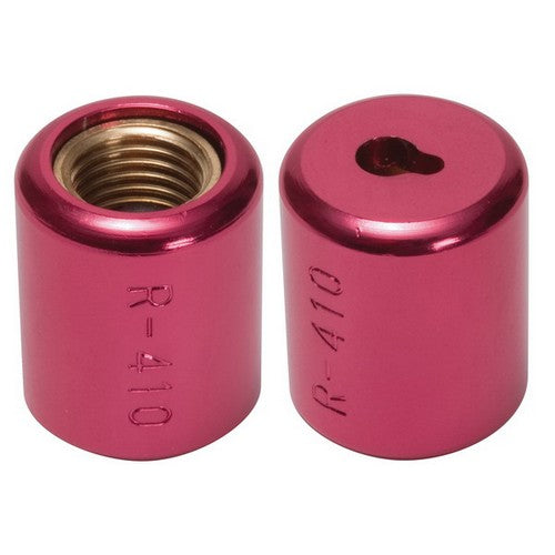 Rectorseal NOVENT R410a Locking Refrigerant Caps Pink (2-pack)