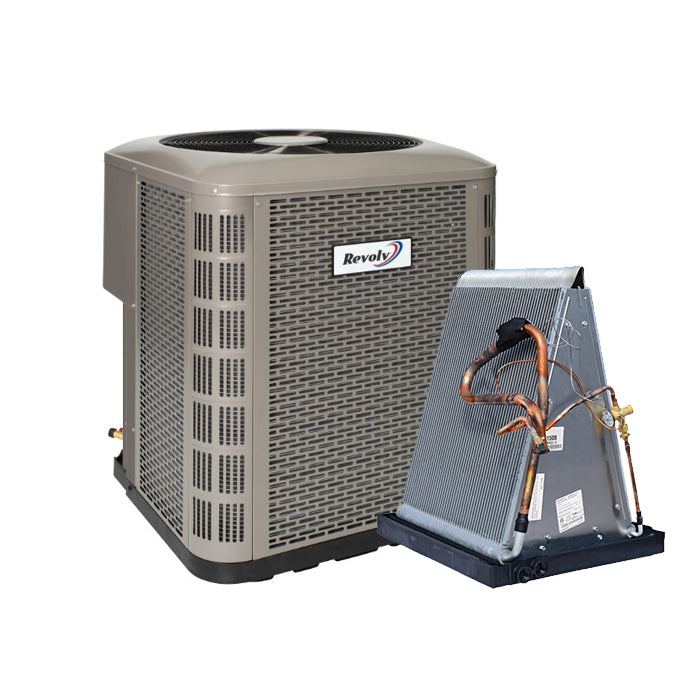 Revolv Sweat Fit 2 Ton 13.4 SEER2 R-454B Mobile Home Air Conditioner Condenser and Coil Split System
