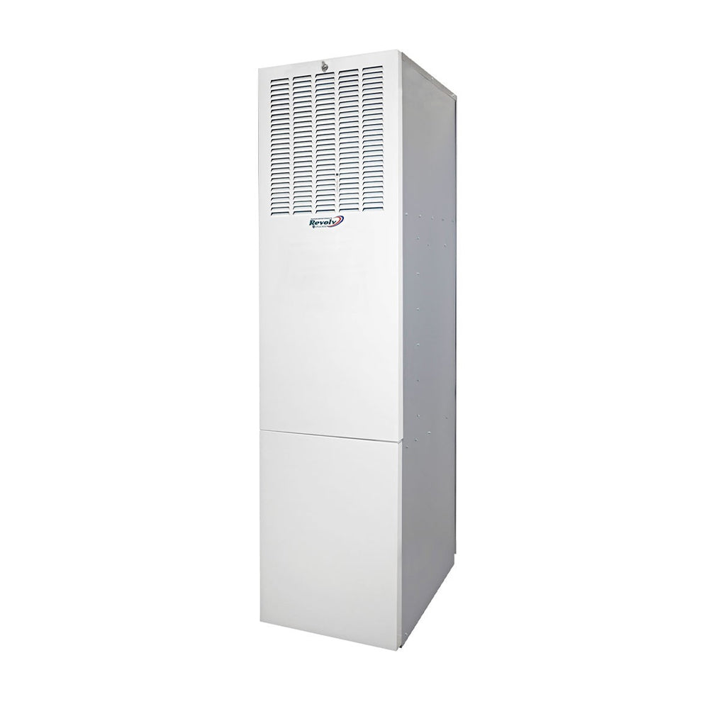 Revolv 50,000 Btu 95% Afue Mobile Home Direct Vent Downflow Gas Furnace with Coil Cabinet