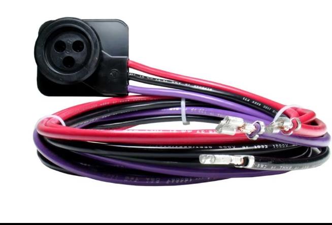 Molded Plug Wiring Harness - 10/10/10 AWG, 60 in. Conductor Length