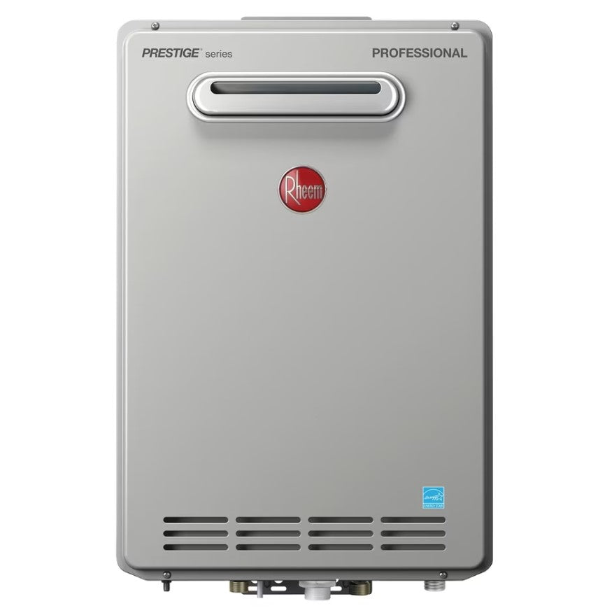 Rheem 9.5 GPM High Efficiency Outdoor Ultra Low-NOx Natural Gas Tankless Water Heater