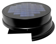 Solaro Energy Solar Powered Delivery Truck Ventilation Fan (Black)