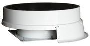 Solaro Energy Solar Powered Delivery Truck Ventilation Fan (White)