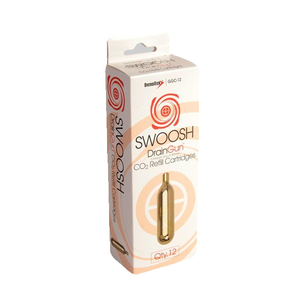 Diversitech Gallo Drain Gun Swoosh CO2 Cartridges (12 pack)