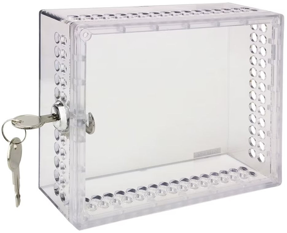 Thermostat Guard - Clear Plastic (6-3/4" X 5" X 2-3/8")