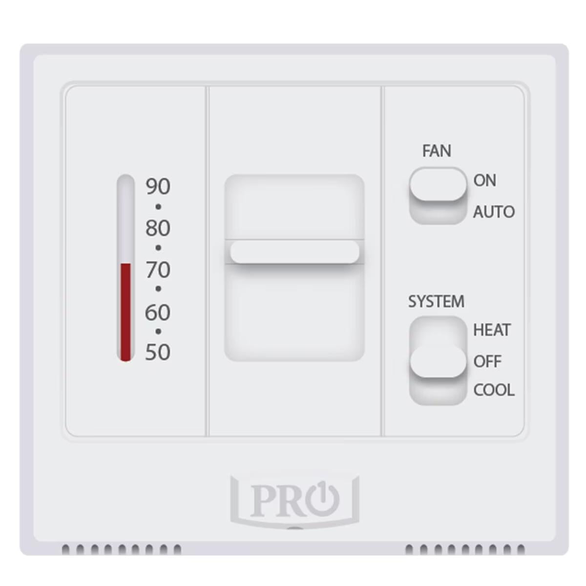 Pro1 Mechanical Non-Programmable Thermostat (GE/HP: 1H/1C)