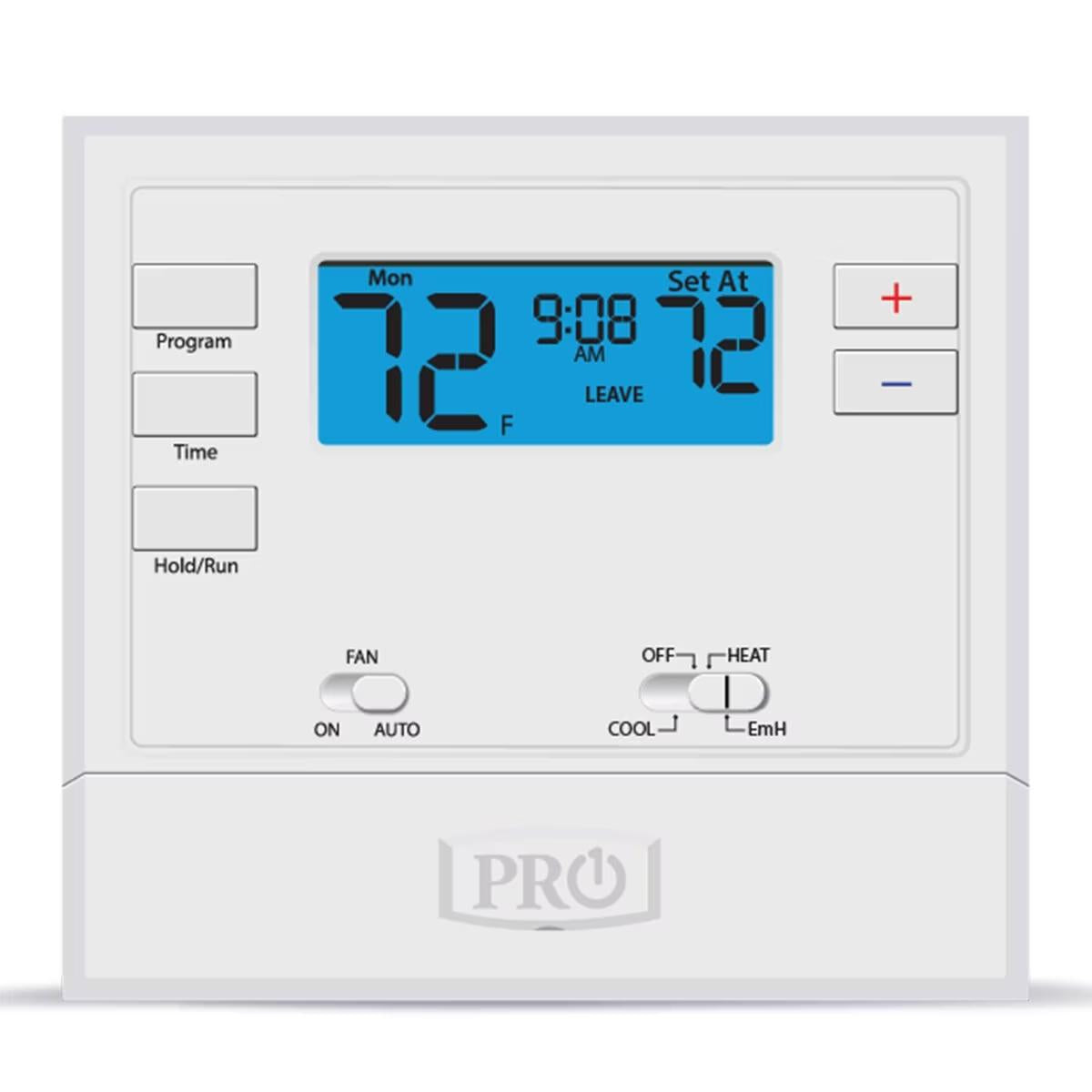 Pro1 T625-2 Programmable Thermostat (HP: 2H/1C)
