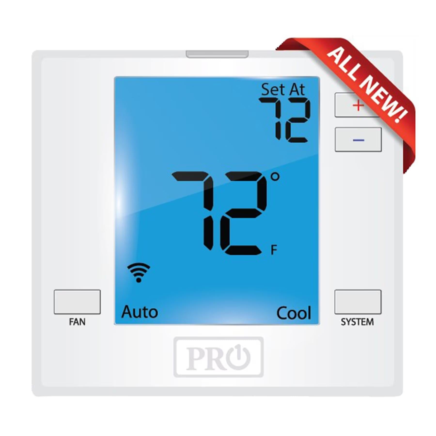 Pro1 T721i WiFi Non-Programmable Thermostat (HP: 2H/1C)