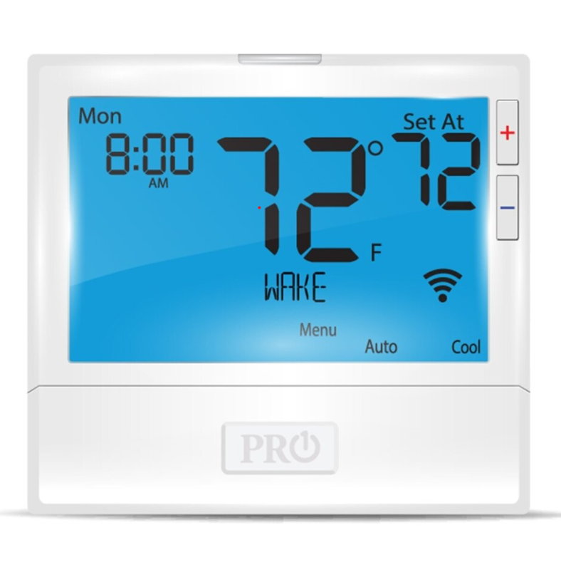 Pro1 T855ish WiFi Programmable Thermostat (GE: 2H/2C, HP: 3H/2C)