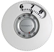 Rheem Thermostat - 1H/1C Conventional, 1H/1C Heat Pump, No Autochangeover, No Programming - T87N1000