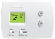 Honeywell Thermostat - 2H/1C Heat Pump, No Autochangeover, No Programming - TH3210D1004