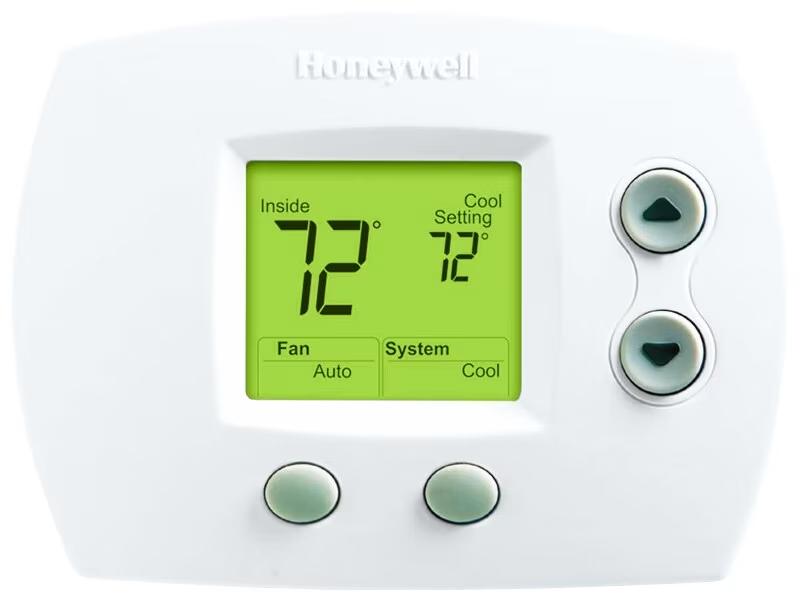 Thermostat - 1H/1C Conventional, 1H/1C Heat Pump, Autochangeover, No Programming