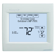Honeywell Thermostat - 1H/1C Conventional, 1H/1C Heat Pump, Autochangeover, 7 Programming - TH8110R1008