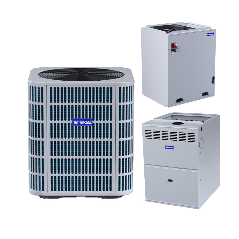 TuttoKool 2 Ton 14.3 SEER2 60,000 Btu 80% Afue Gas System (Upflow or Downflow)