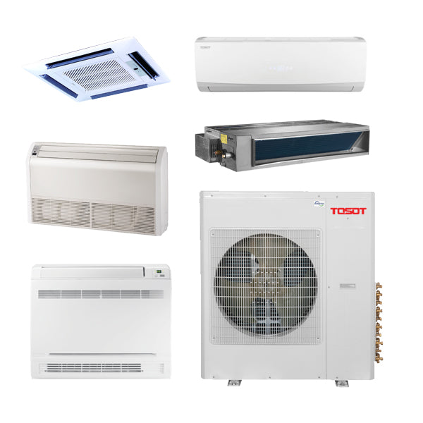 Tosot Select by Gree 36,000 Btu 23 Seer Multi-Zone Ductless Hyper-Heat Mini Split Heat Pump Condenser (Build-Your-Own System)