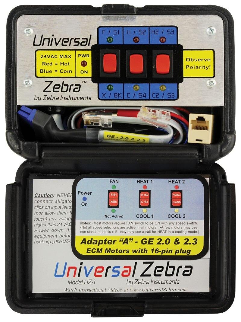Rheem Universal Zebra - Basic ECM Motor Testing & Troubleshooter - UZ-1