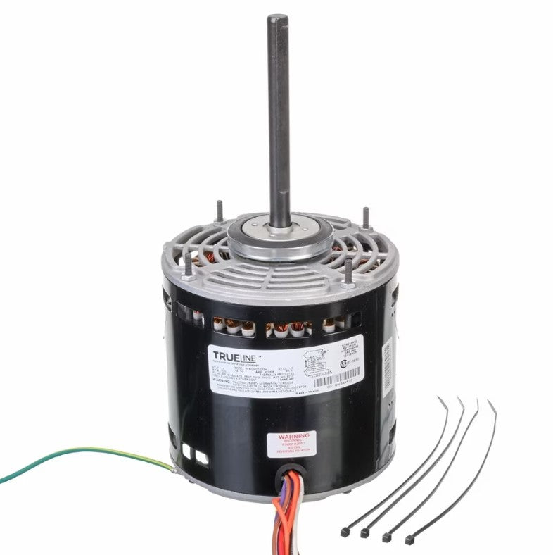 TrueLine Universal Blower Motor - 3/4 to 1/5 hp 115/1/60 (1075 rpm/4 speed)