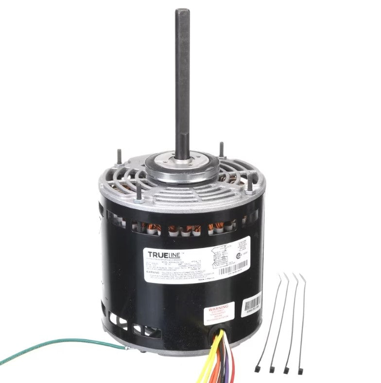 TrueLine Universal Blower Motor - 3/4 to 1/5 hp 230/1/60 (1075 rpm/4 speed)