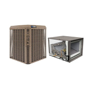 York 4 Ton 13.8 SEER2 R-454B R-32 Air Conditioning Condenser and Horizontal Coil (24.5" High)